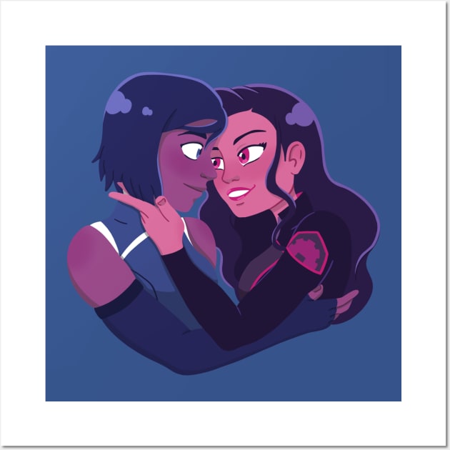 Korrasami Wall Art by SolarNovae